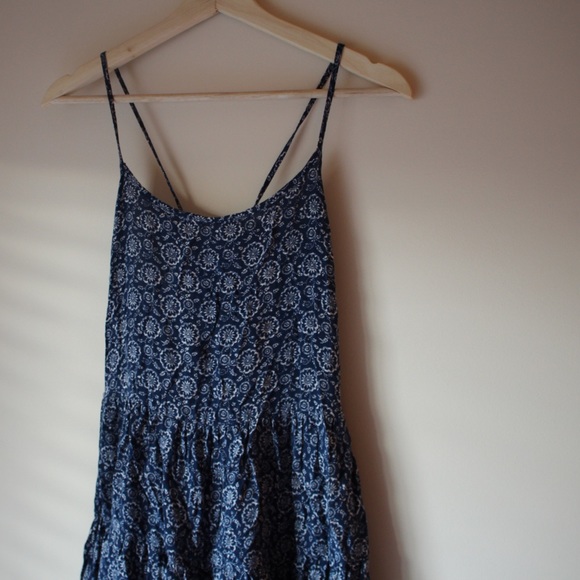 Blue boho dress - Picture 2 of 5